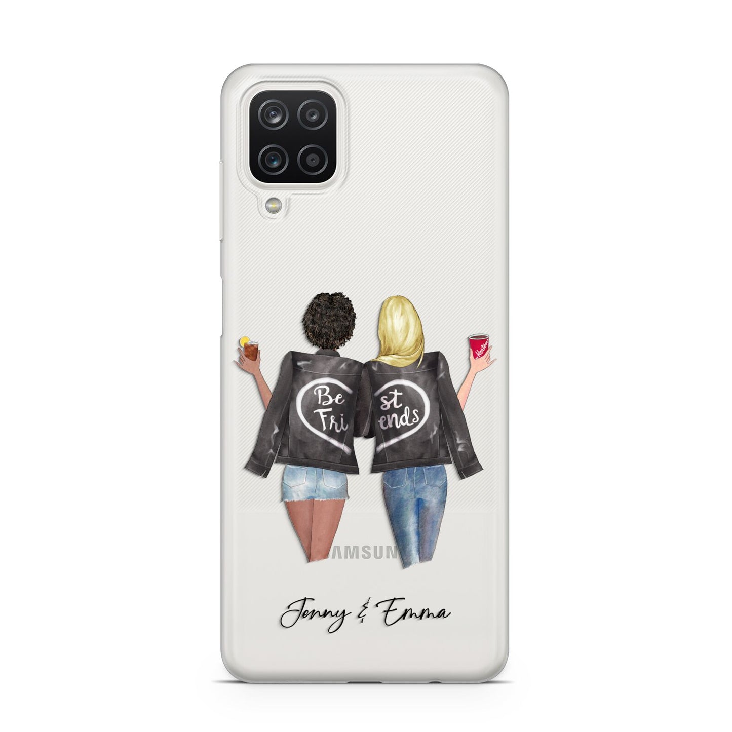 Best Friends Samsung A12 Case