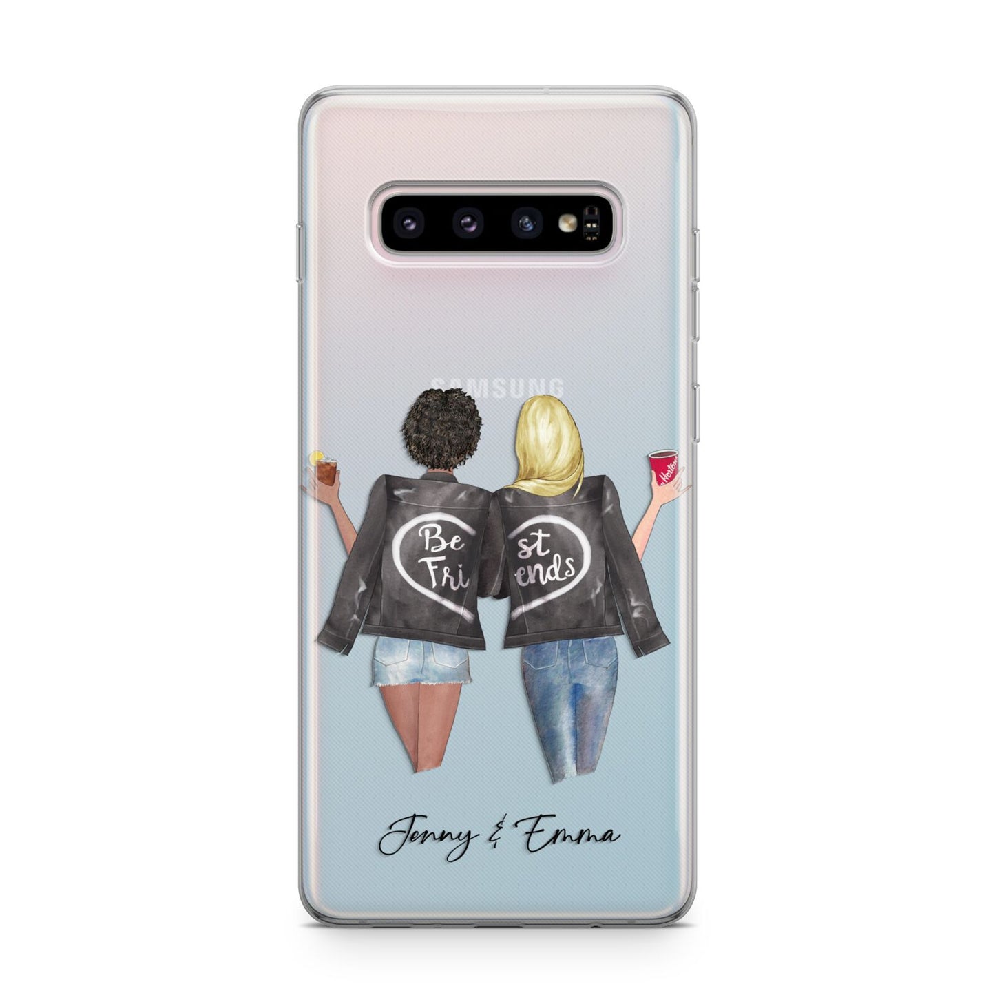 Best Friends Samsung Galaxy S10 Plus Case