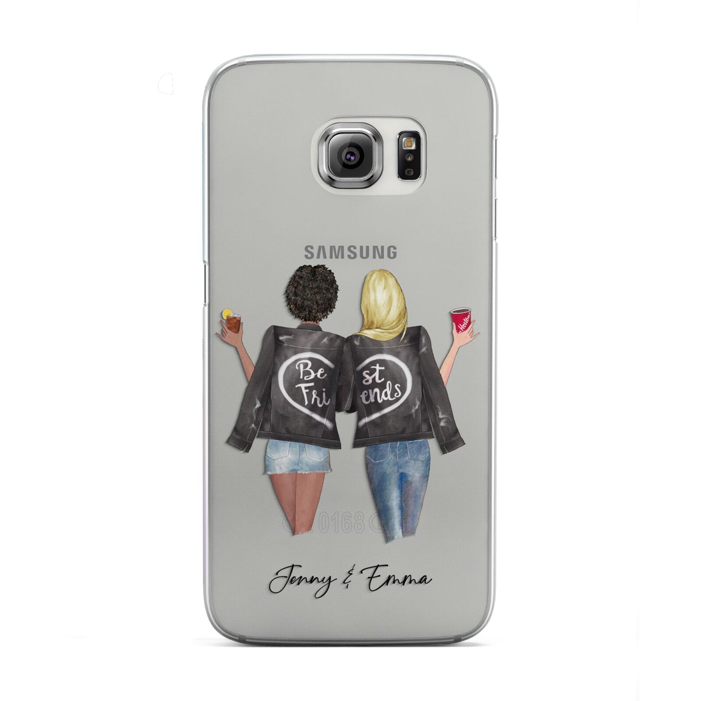 Best Friends Samsung Galaxy S6 Edge Case