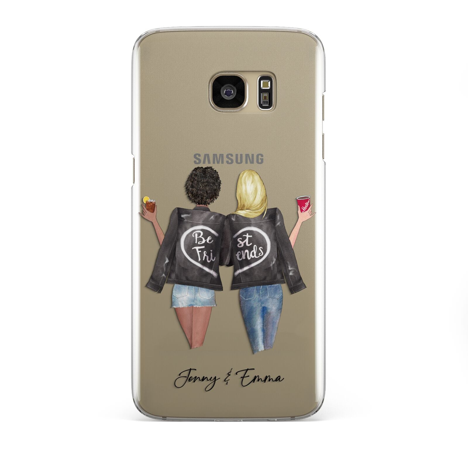 Best Friends Samsung Galaxy S7 Edge Case