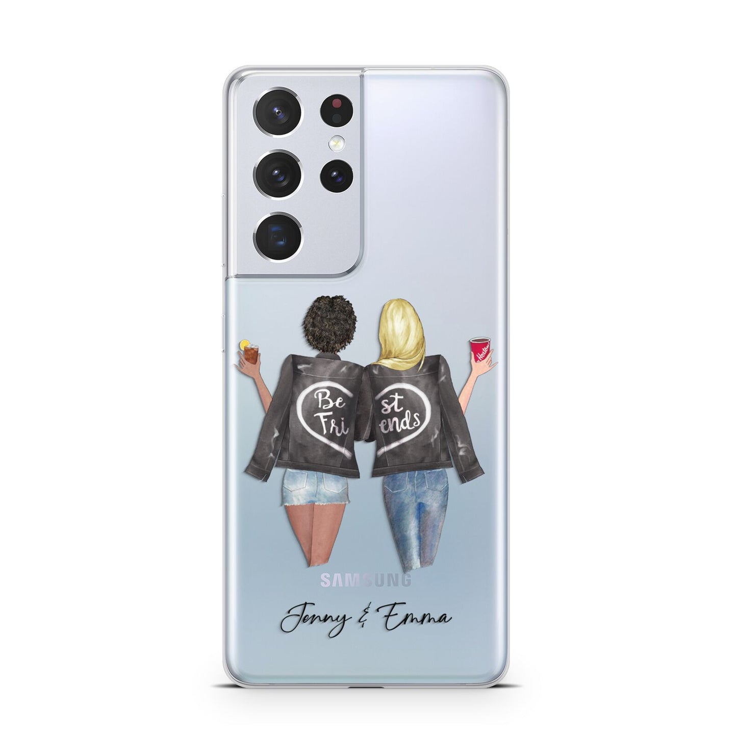 Best Friends Samsung S21 Ultra Case