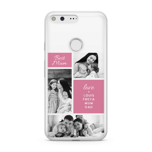 Best Mum Photo Collage Personalised Google Pixel Case