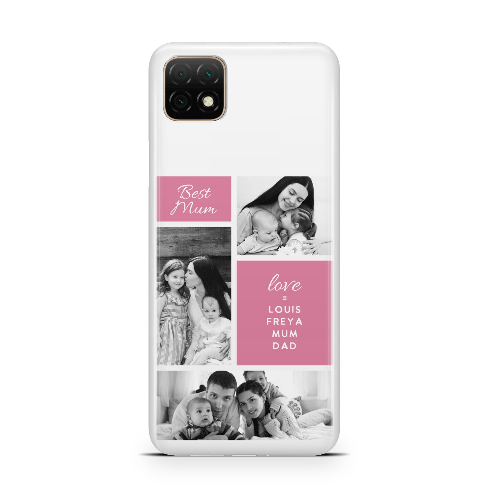 Best Mum Photo Collage Personalised Huawei Enjoy 20 Phone Case