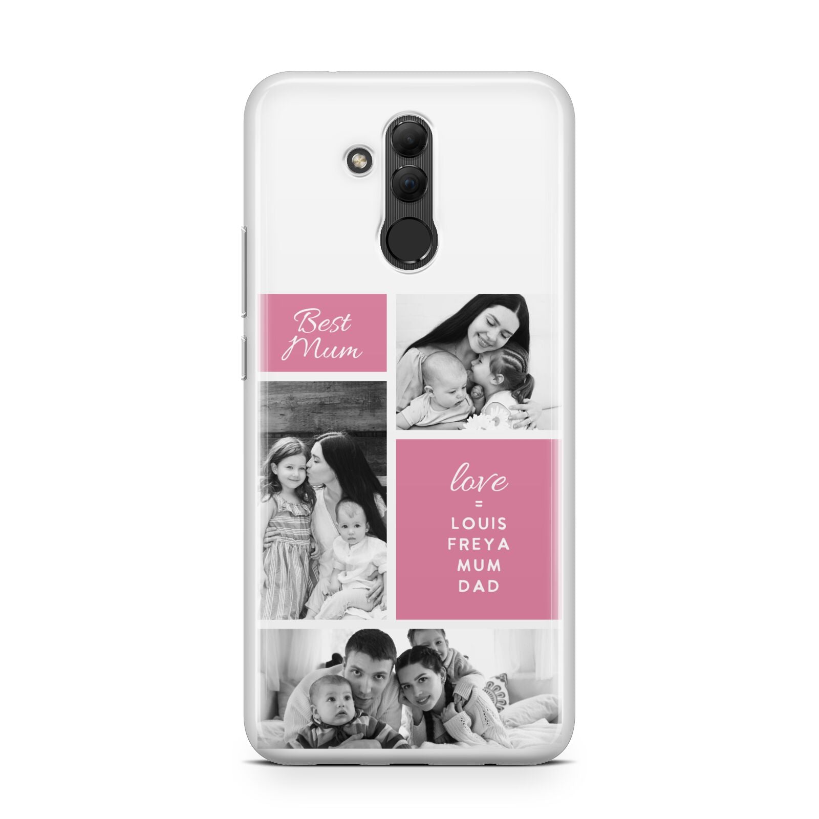 Best Mum Photo Collage Personalised Huawei Mate 20 Lite