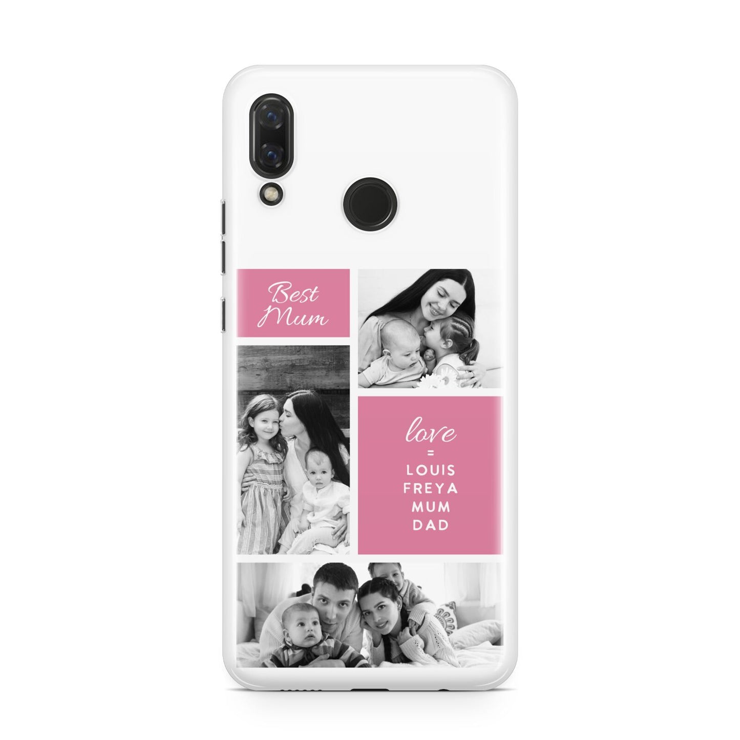 Best Mum Photo Collage Personalised Huawei Nova 3 Phone Case