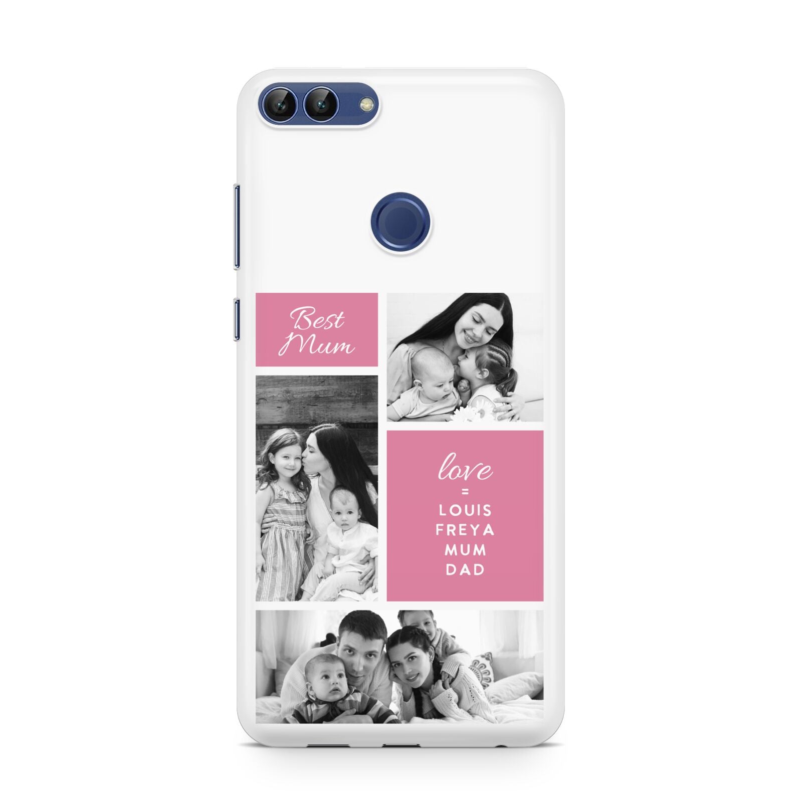 Best Mum Photo Collage Personalised Huawei P Smart Case