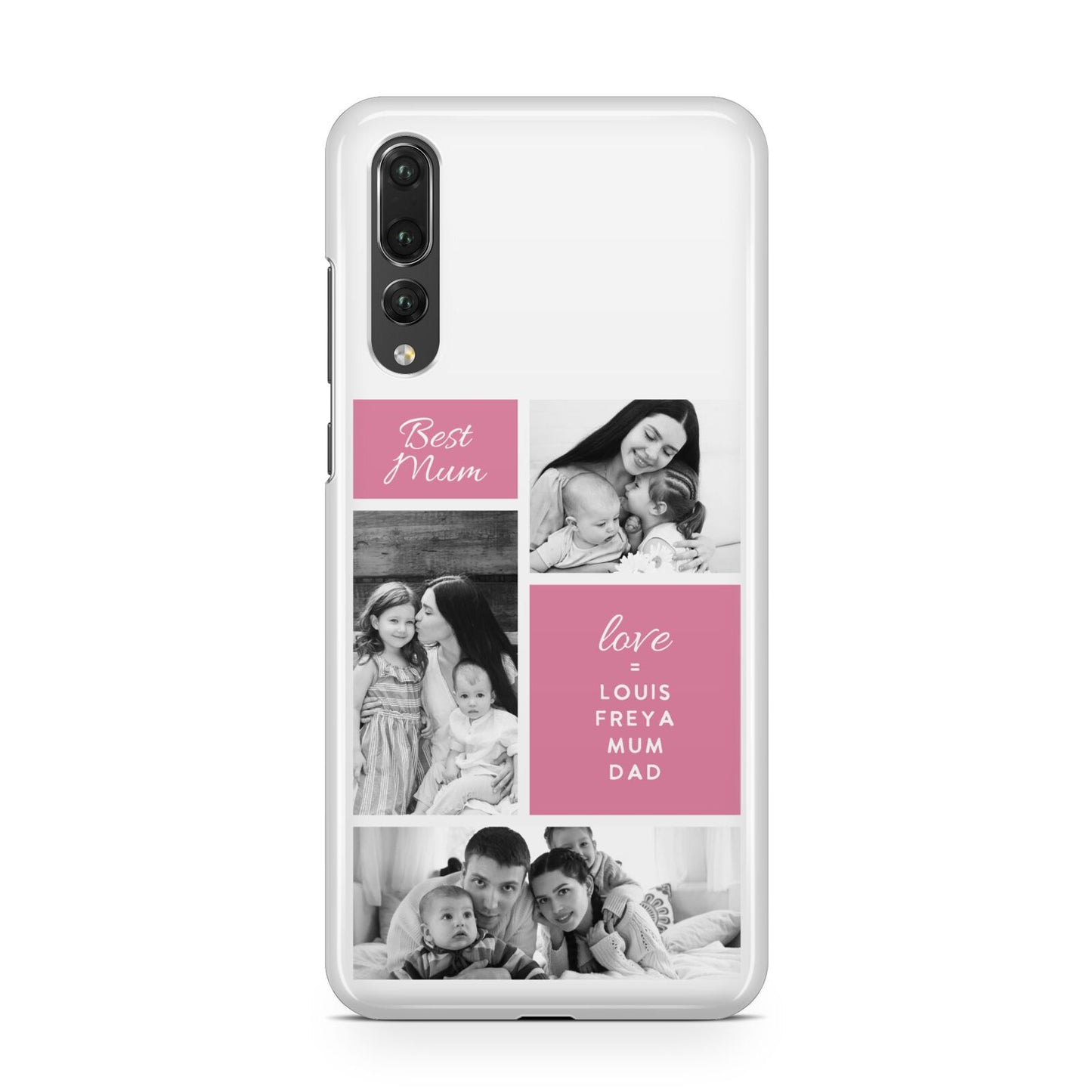 Best Mum Photo Collage Personalised Huawei P20 Pro Phone Case