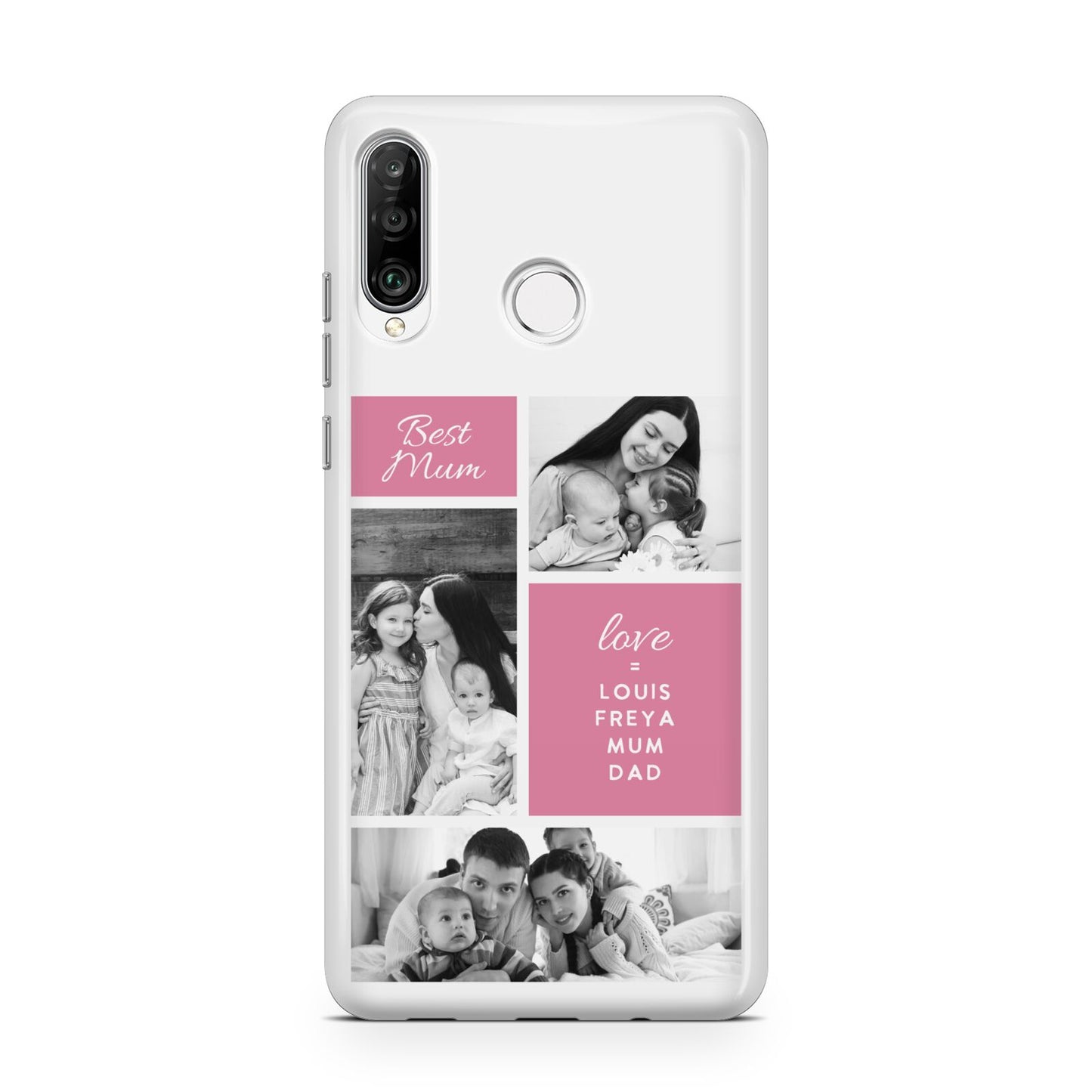 Best Mum Photo Collage Personalised Huawei P30 Lite Phone Case