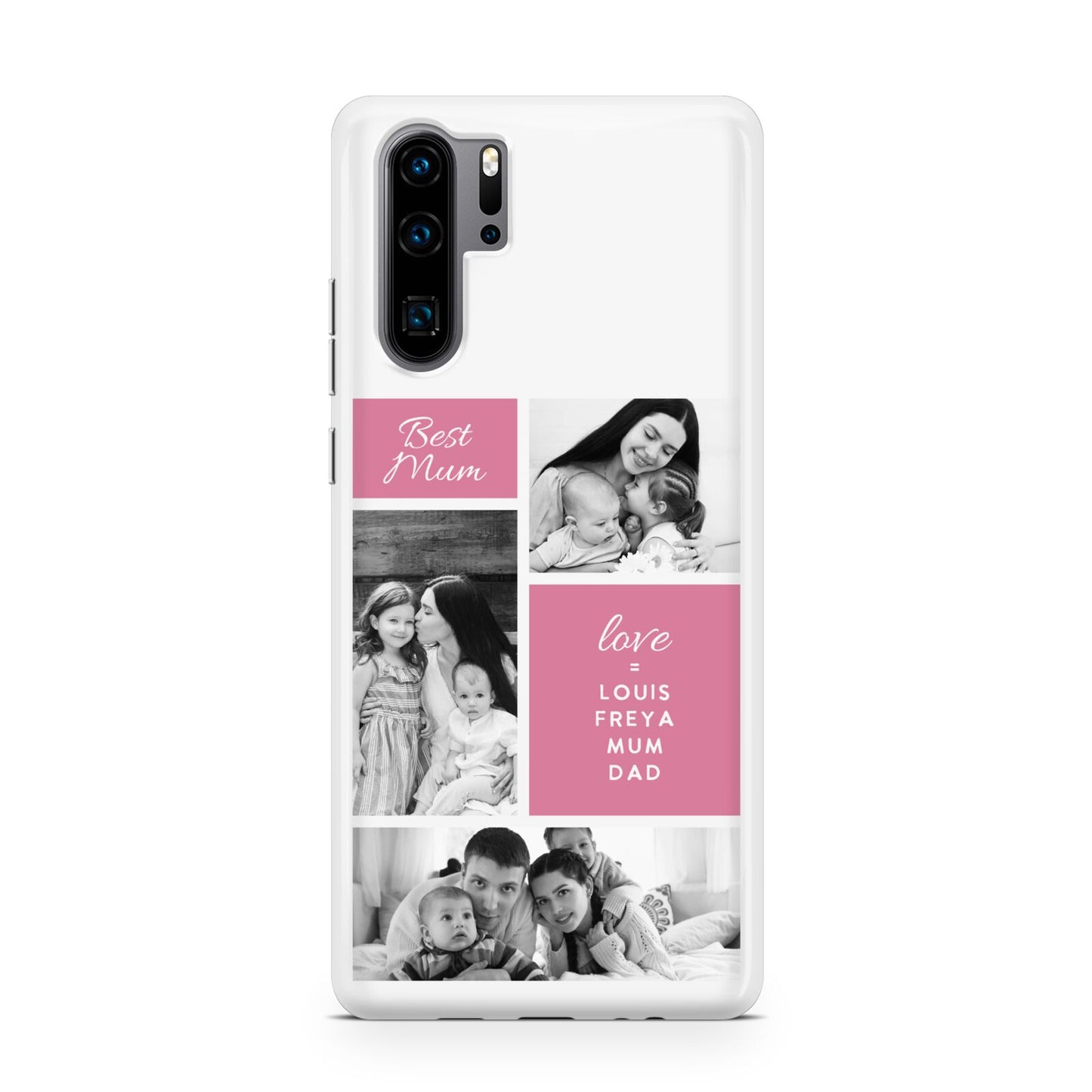 Best Mum Photo Collage Personalised Huawei P30 Pro Phone Case