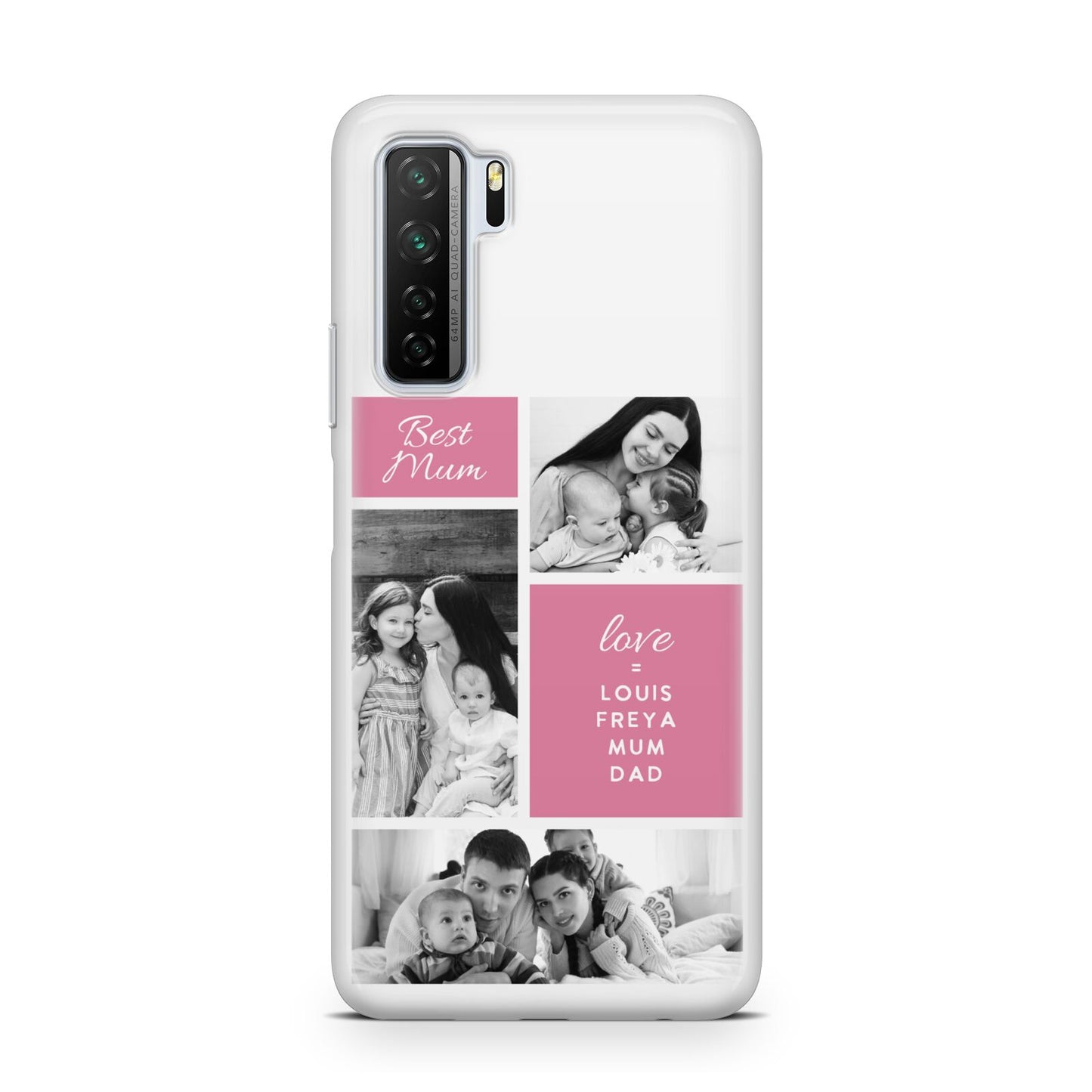 Best Mum Photo Collage Personalised Huawei P40 Lite 5G Phone Case