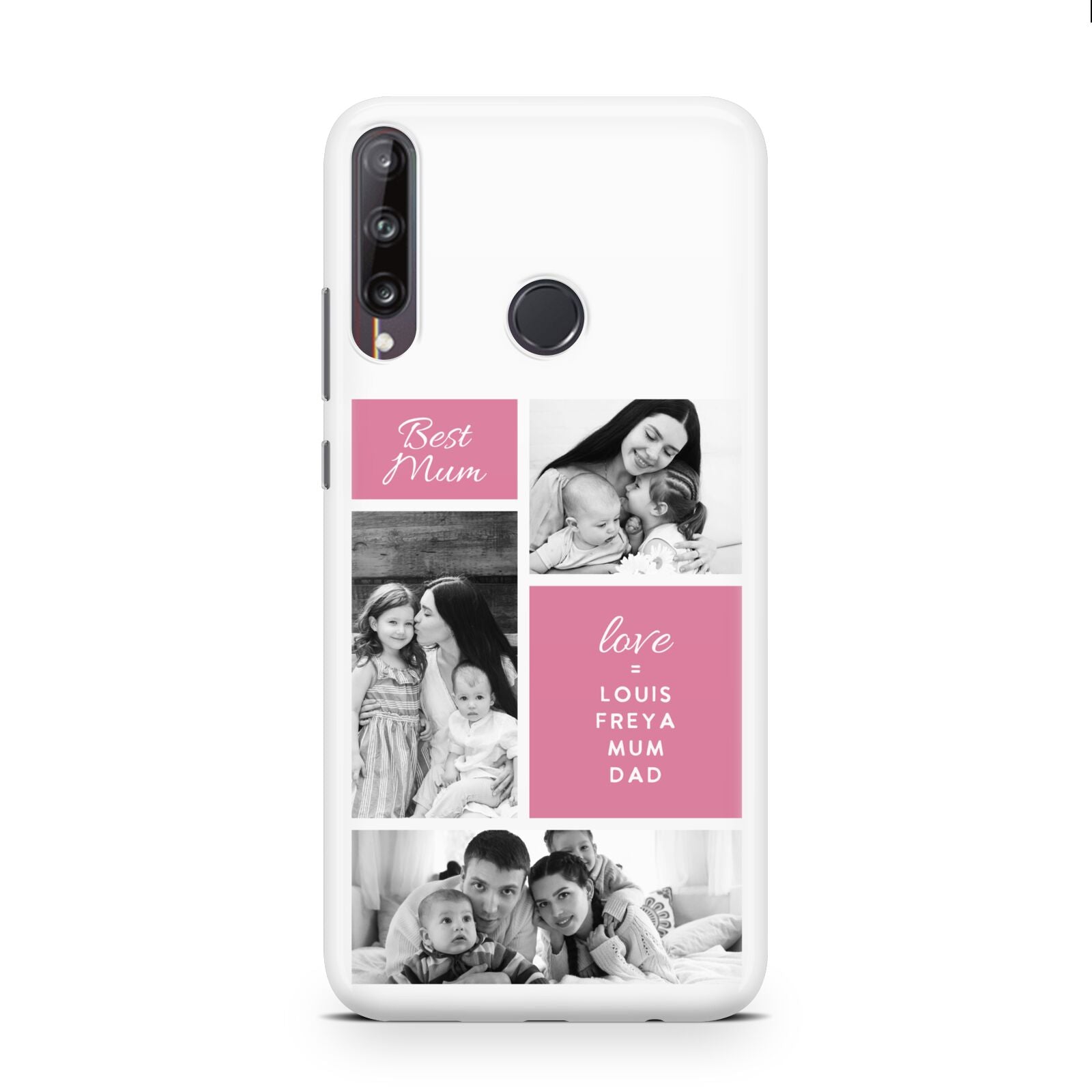 Best Mum Photo Collage Personalised Huawei P40 Lite E Phone Case