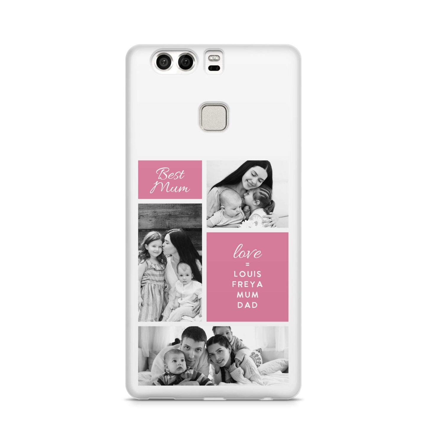 Best Mum Photo Collage Personalised Huawei P9 Case