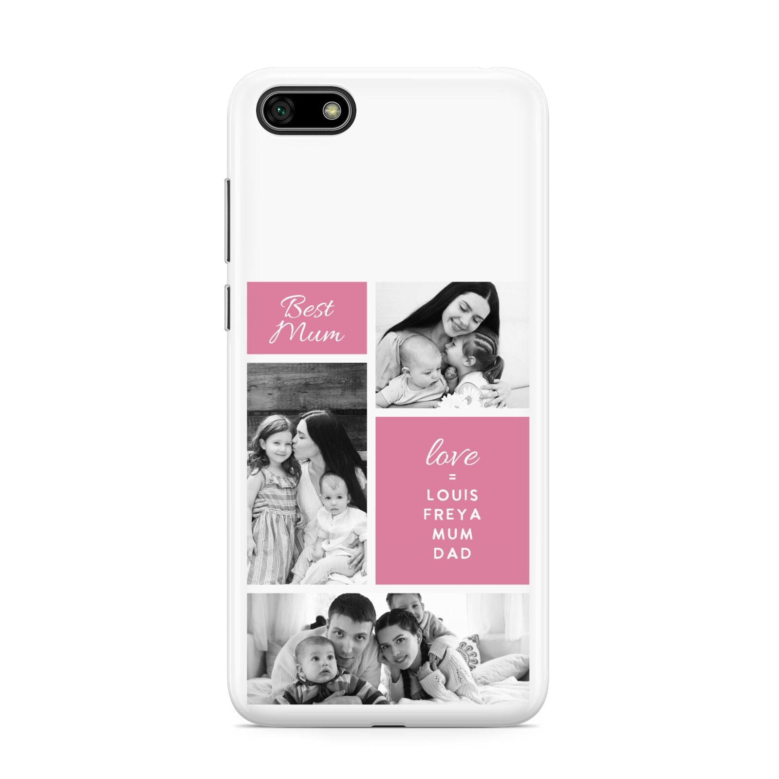 Best Mum Photo Collage Personalised Huawei Y5 Prime 2018 Phone Case