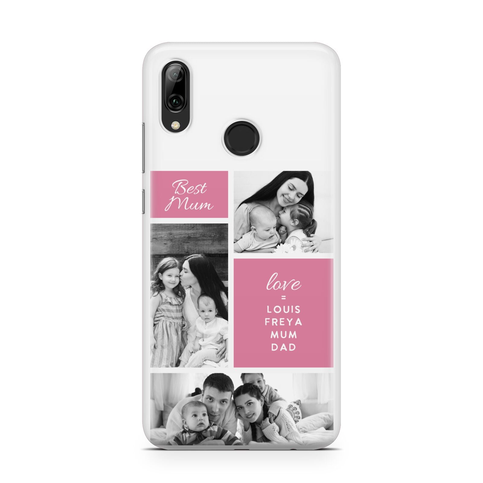 Best Mum Photo Collage Personalised Huawei Y7 2019