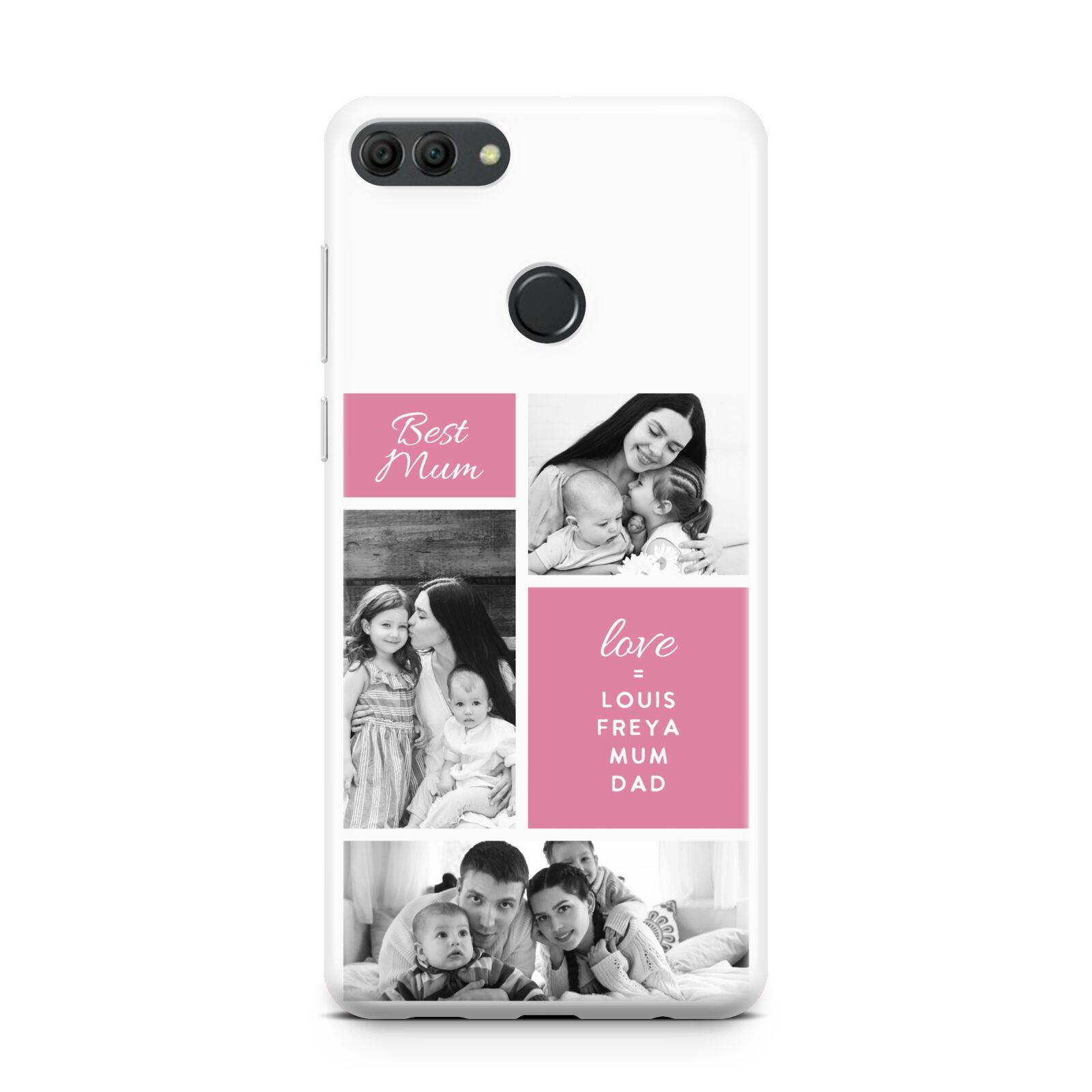 Best Mum Photo Collage Personalised Huawei Y9 2018