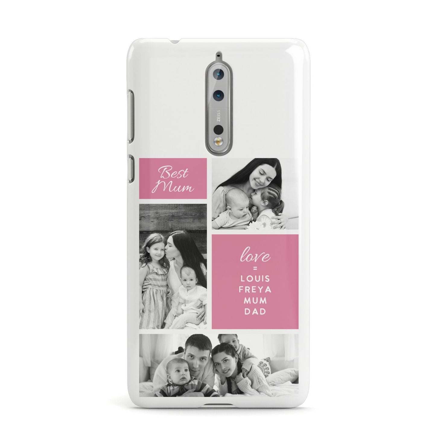 Best Mum Photo Collage Personalised Nokia Case