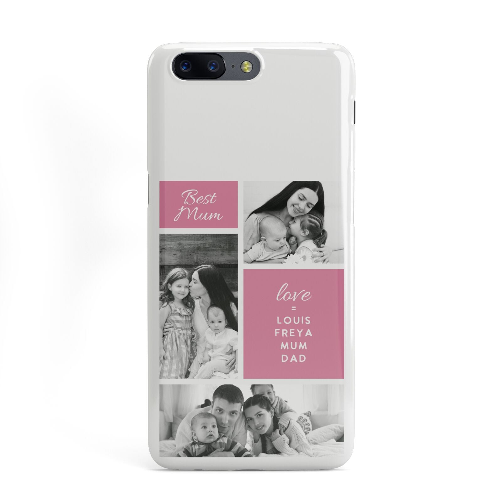 Best Mum Photo Collage Personalised OnePlus Case