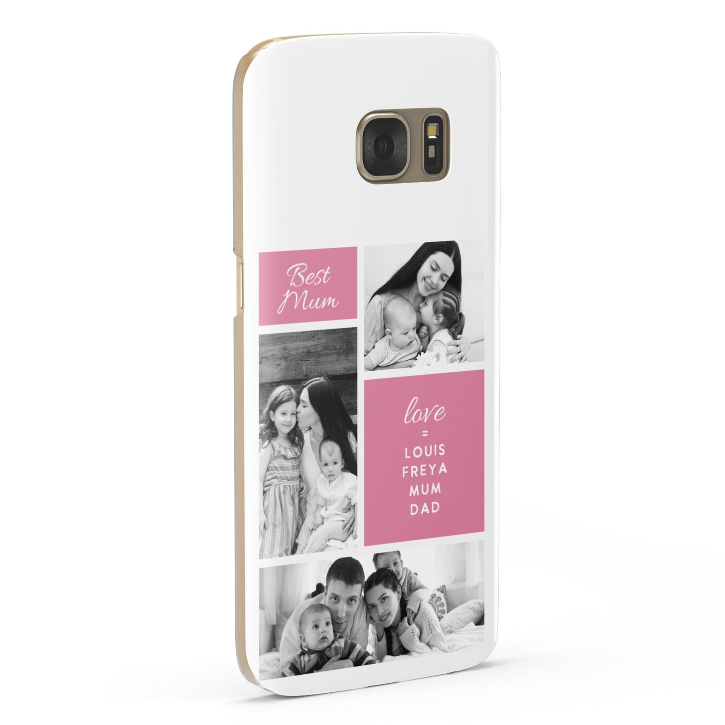 Best Mum Photo Collage Personalised Samsung Galaxy Case Fourty Five Degrees