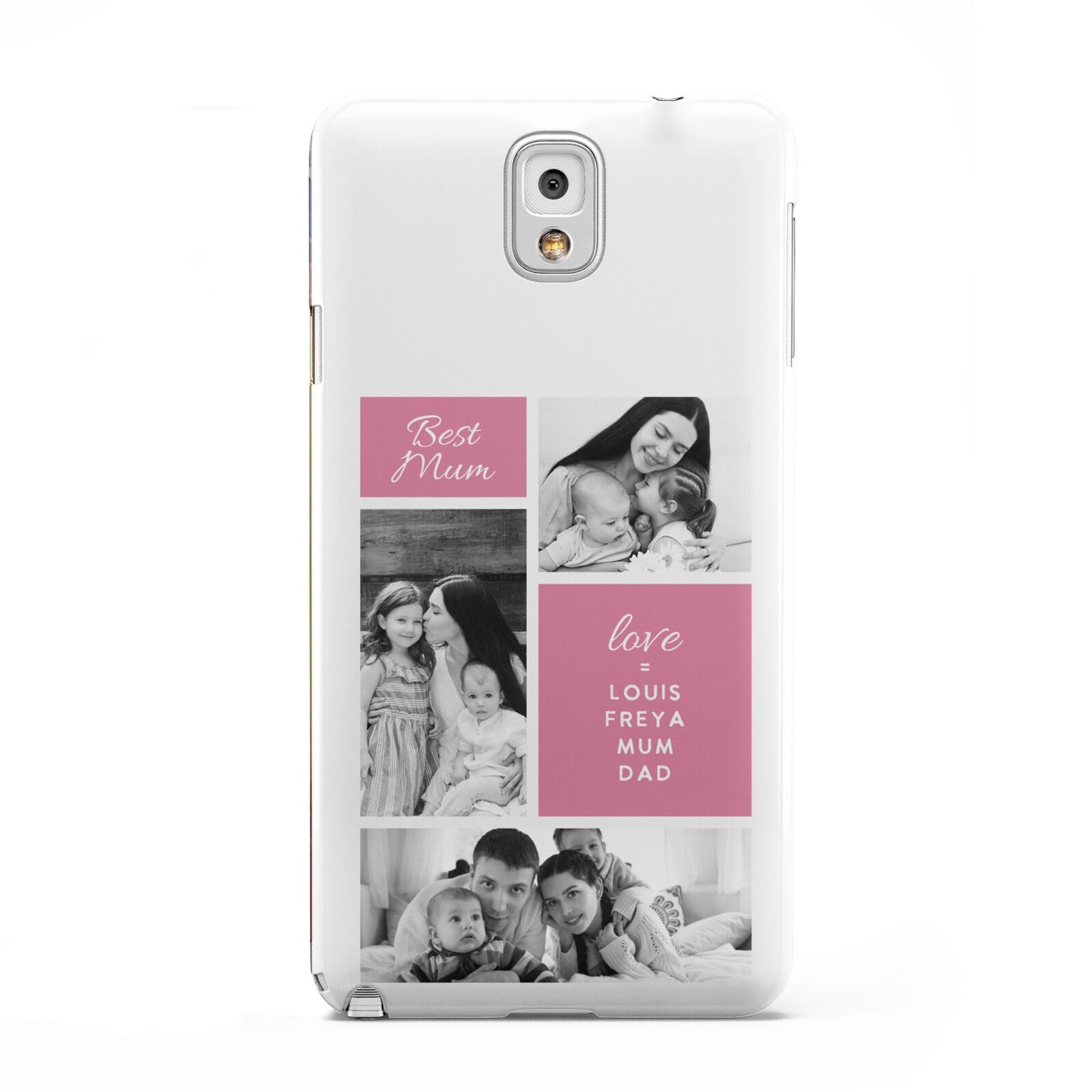 Best Mum Photo Collage Personalised Samsung Galaxy Note 3 Case