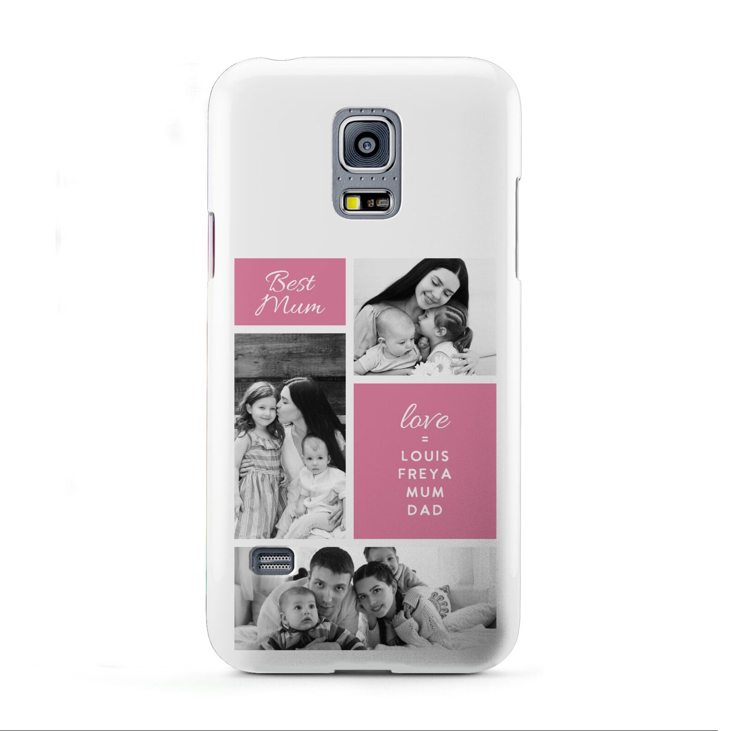 Best Mum Photo Collage Personalised Samsung Galaxy S5 Mini Case