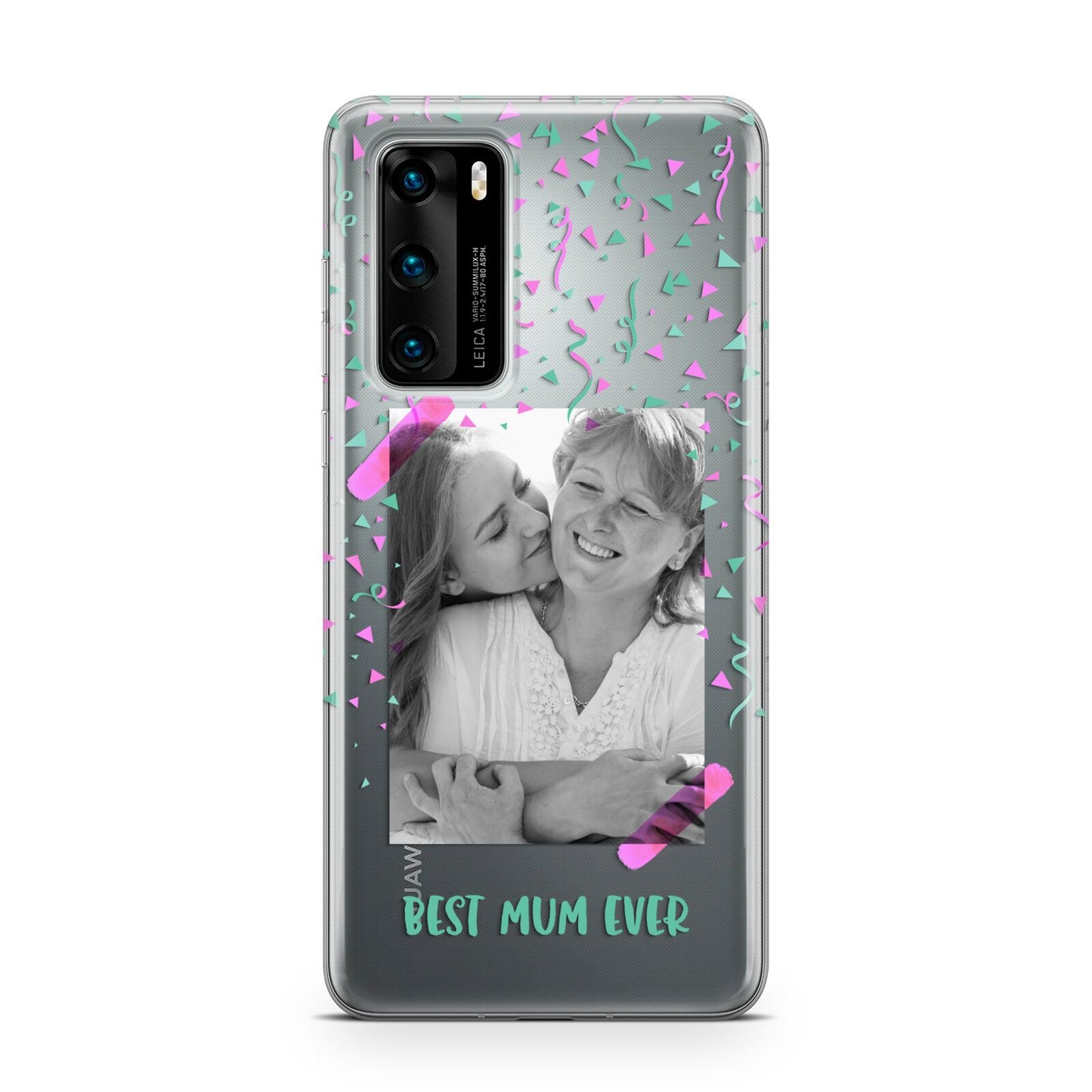 Best Mum Photo Upload Mothers Day Huawei P40 Phone Case