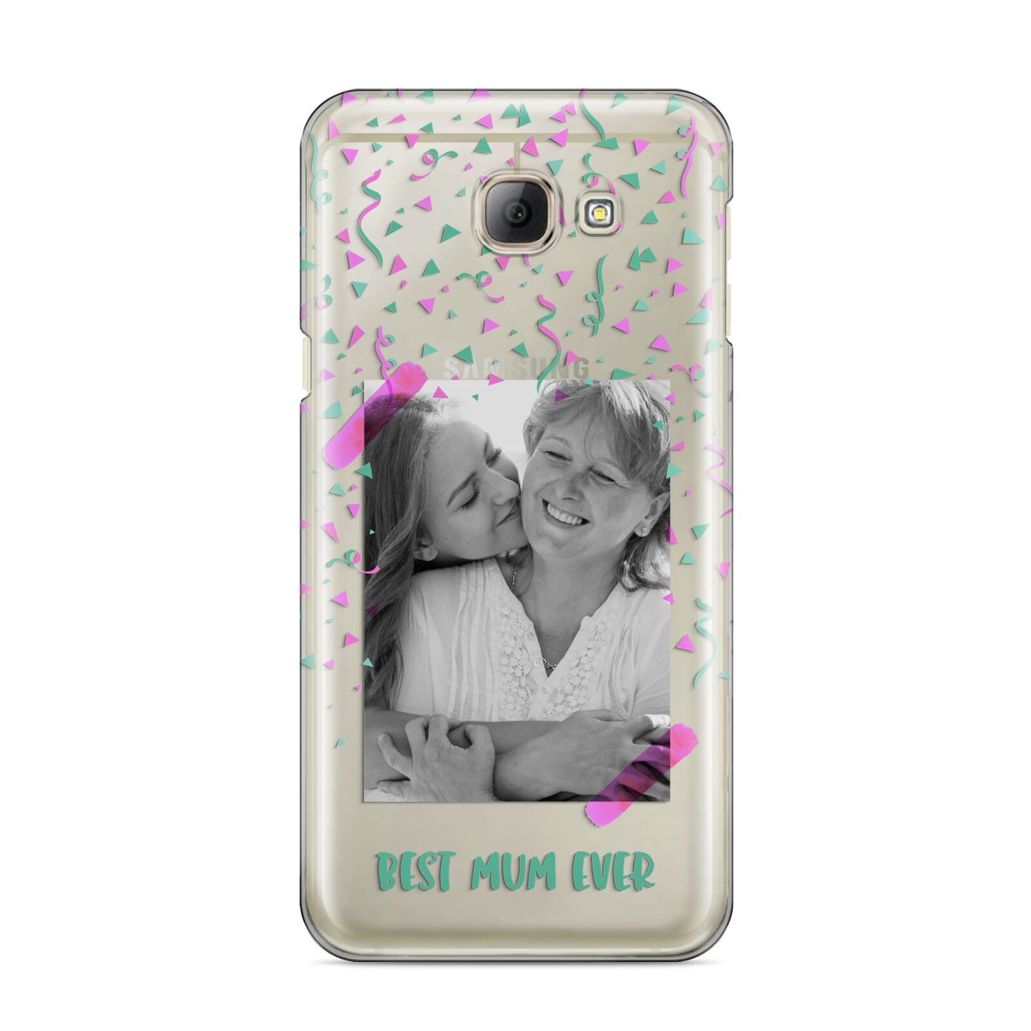 Best Mum Photo Upload Mothers Day Samsung Galaxy A8 2016 Case