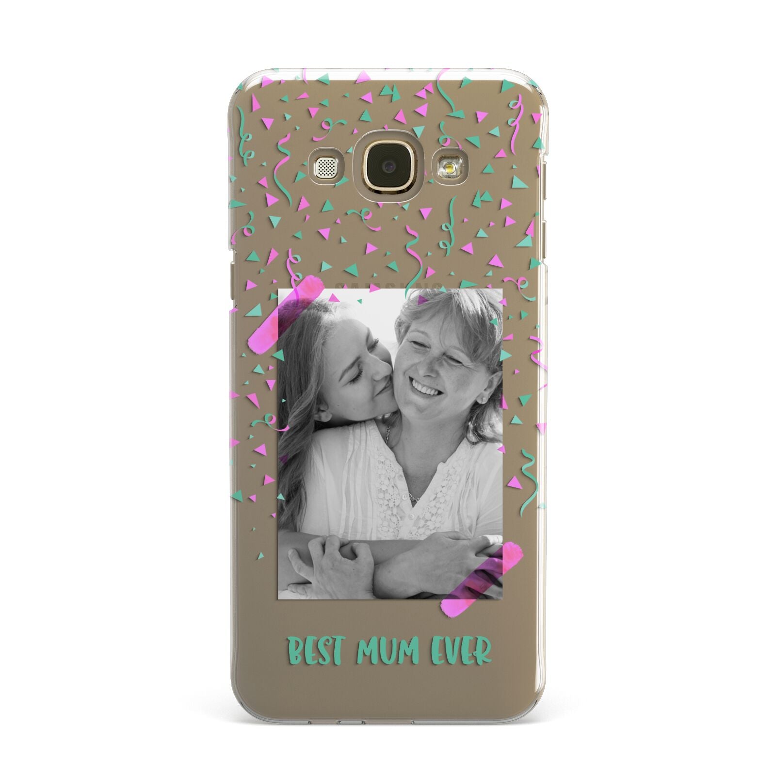 Best Mum Photo Upload Mothers Day Samsung Galaxy A8 Case