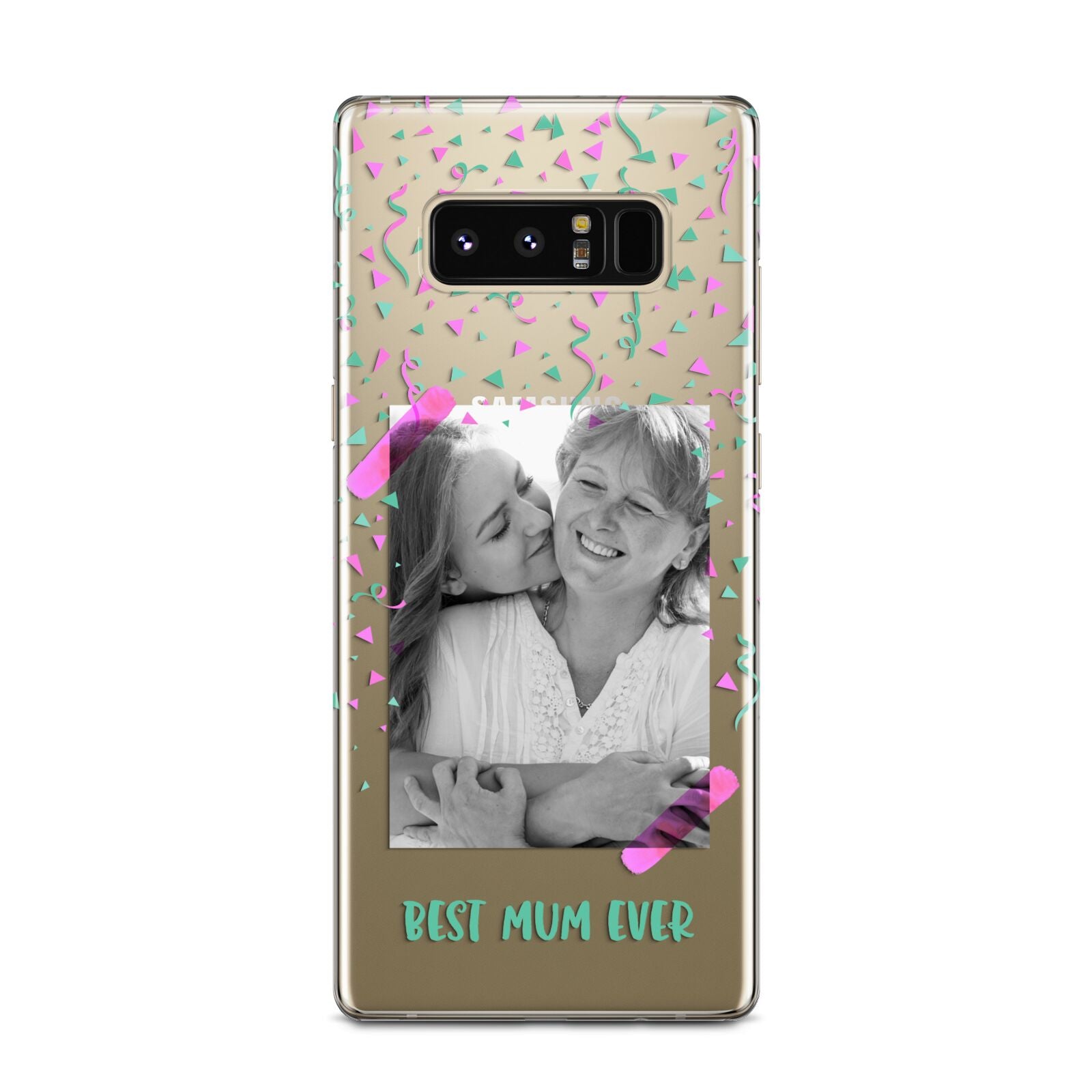 Best Mum Photo Upload Mothers Day Samsung Galaxy Note 8 Case