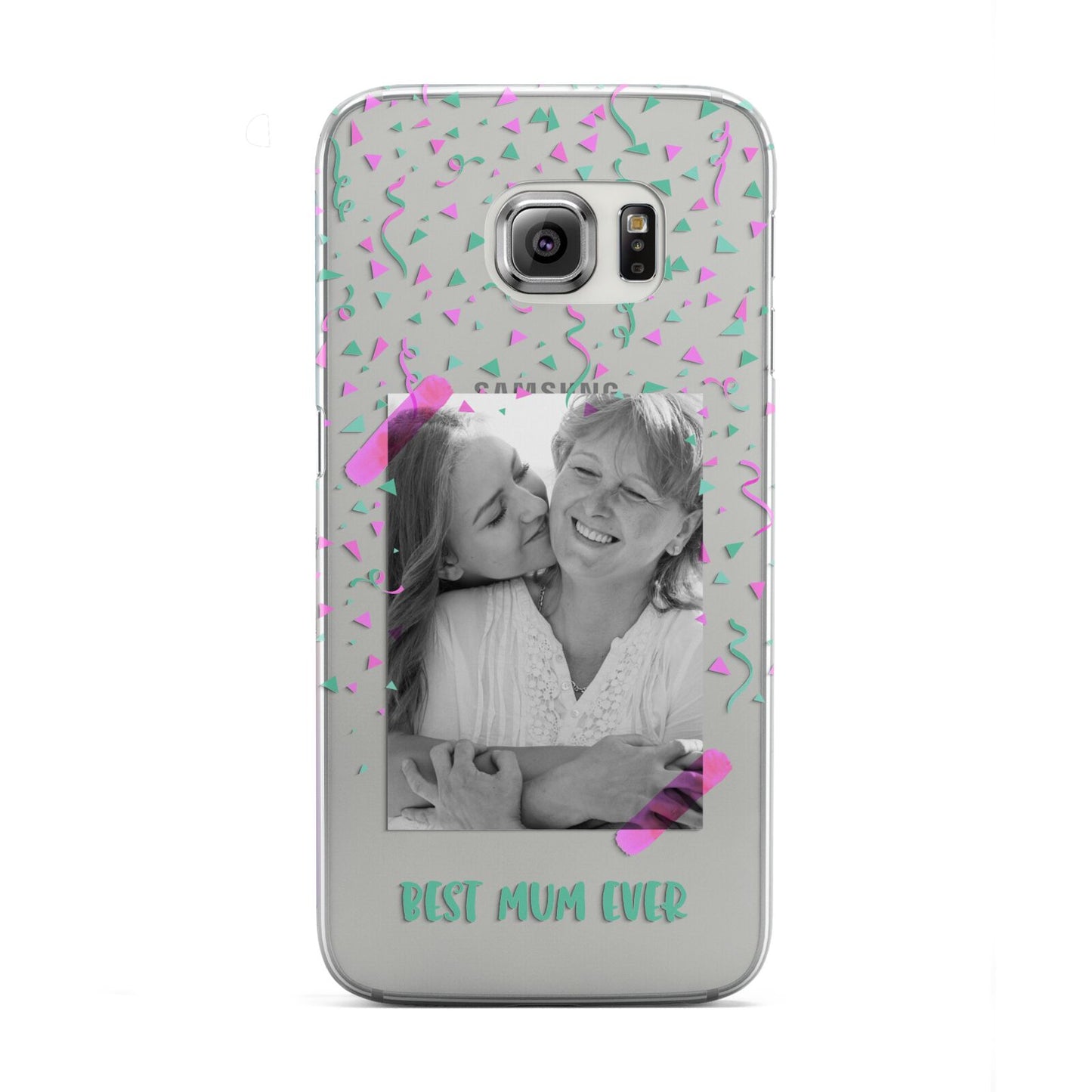 Best Mum Photo Upload Mothers Day Samsung Galaxy S6 Edge Case