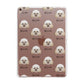 Bich poo Icon with Name Apple iPad Rose Gold Case