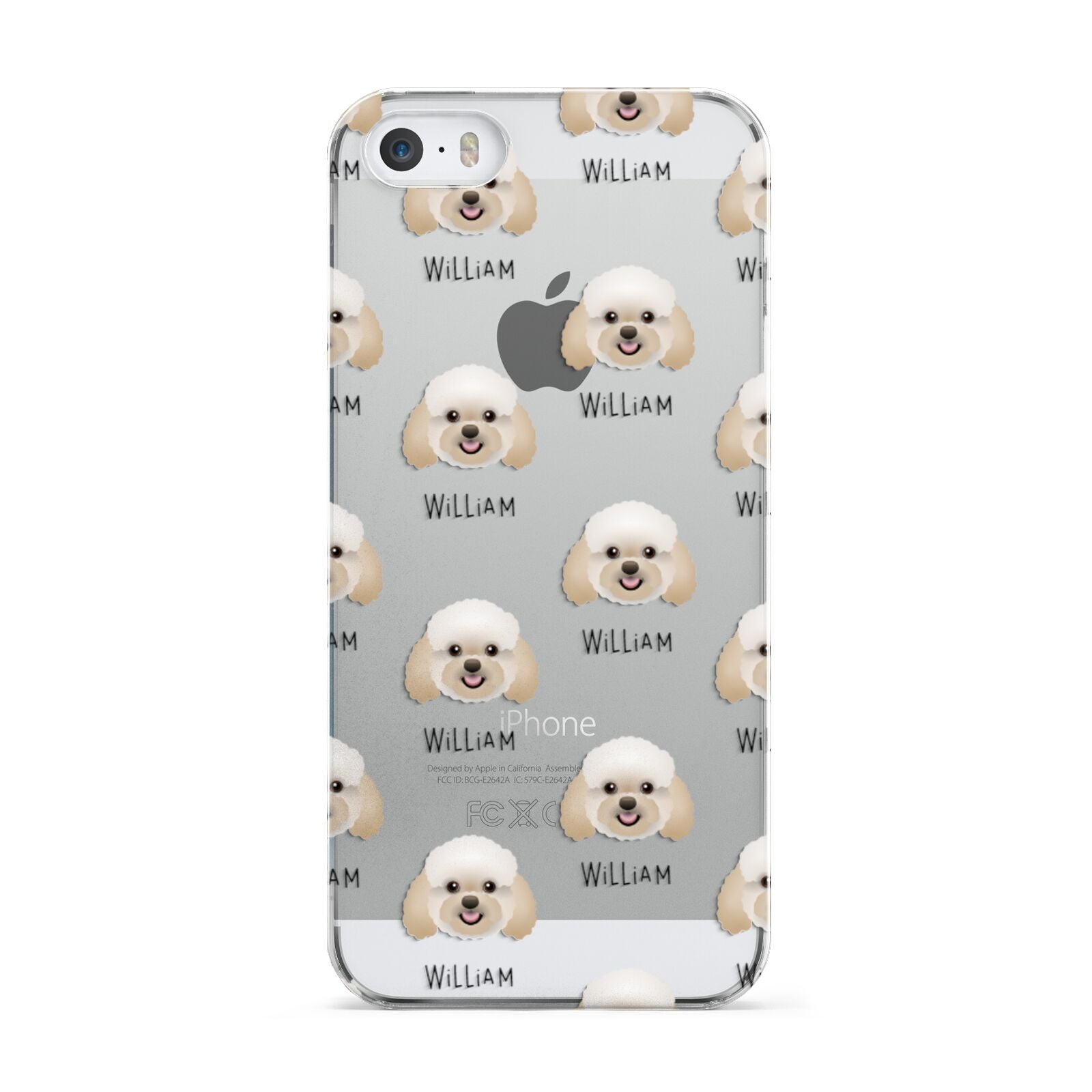 Bich poo Icon with Name Apple iPhone 5 Case