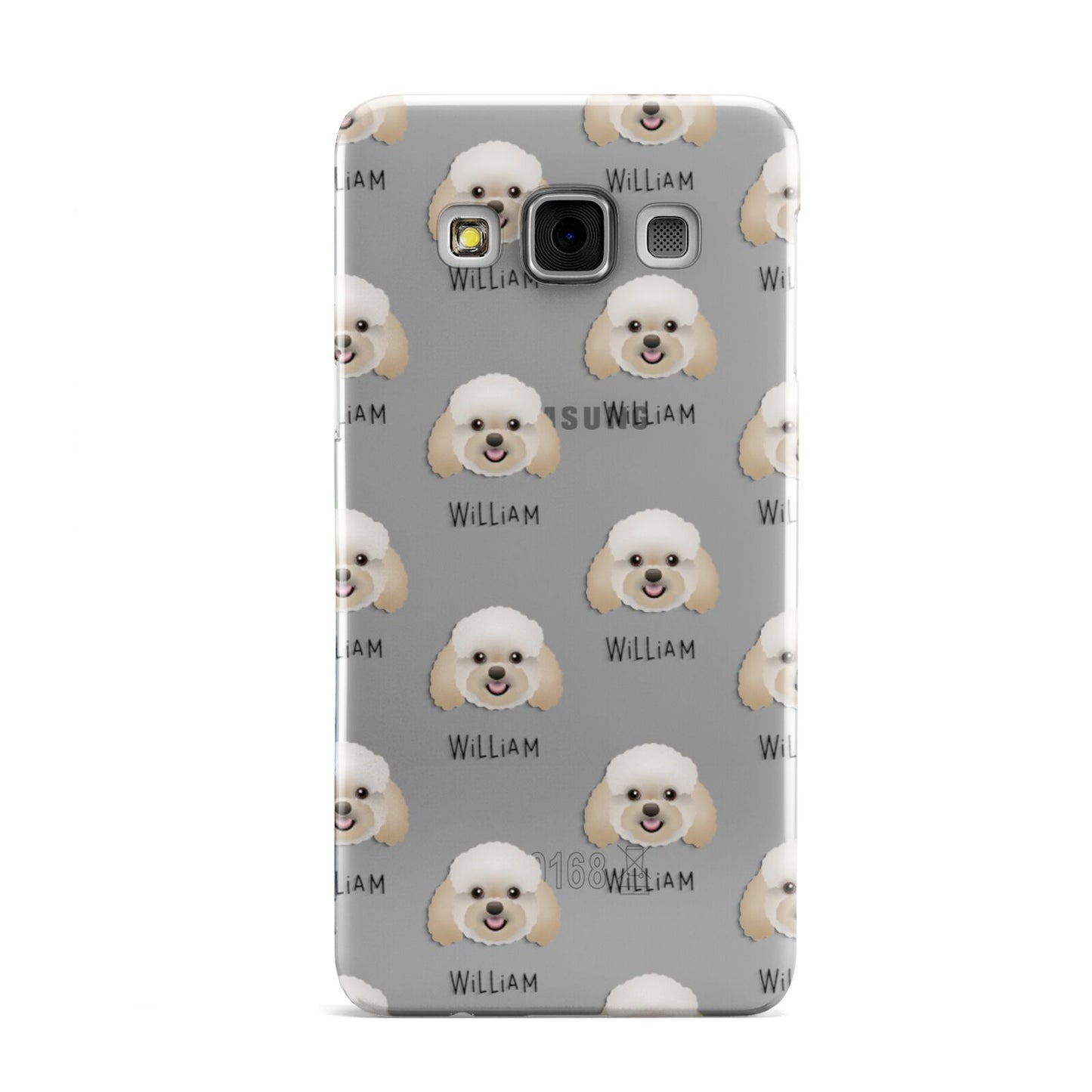 Bich poo Icon with Name Samsung Galaxy A3 Case