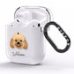 Bich poo Personalised AirPods Clear Case Side Image