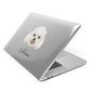 Bich poo Personalised Apple MacBook Case Side View