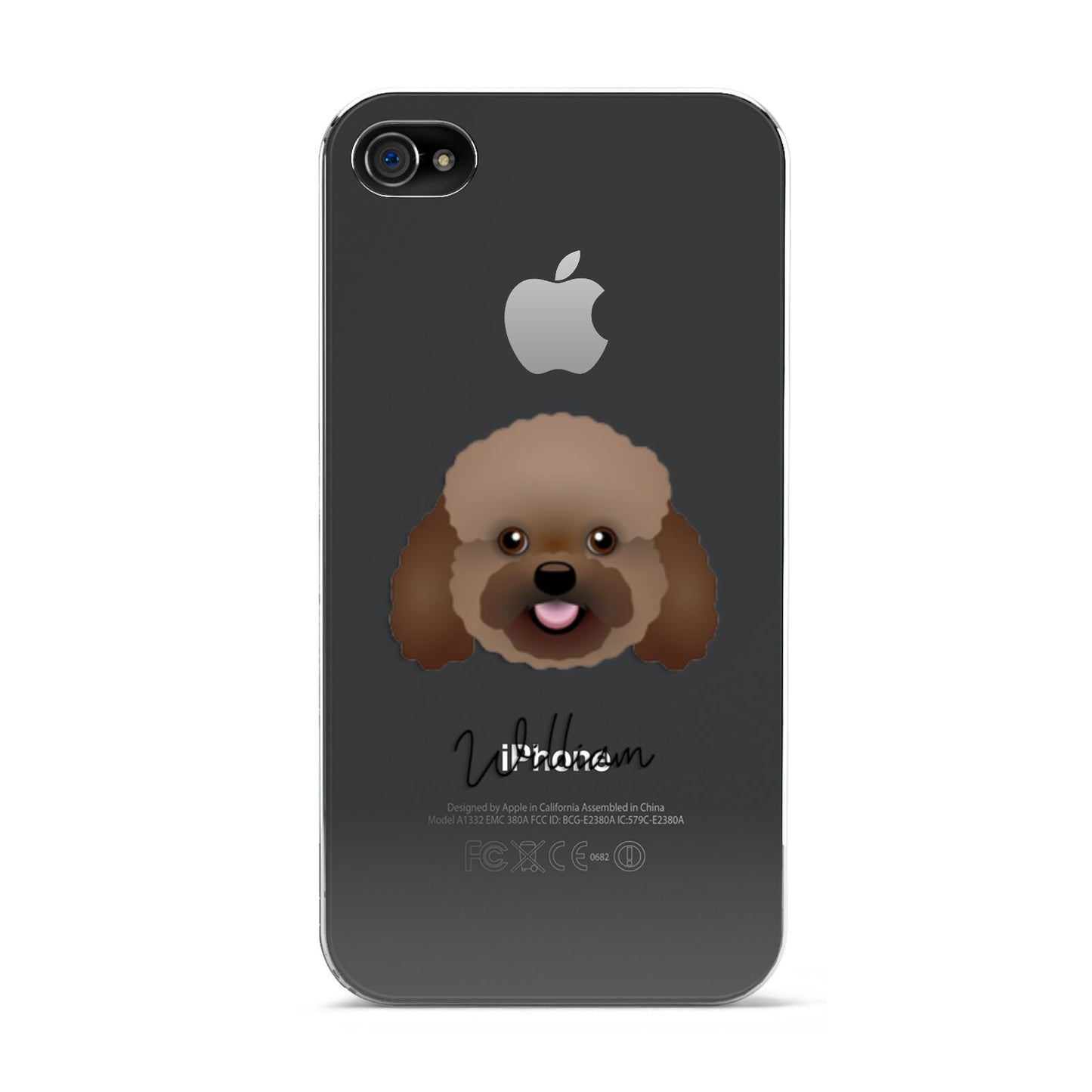 Bich poo Personalised Apple iPhone 4s Case