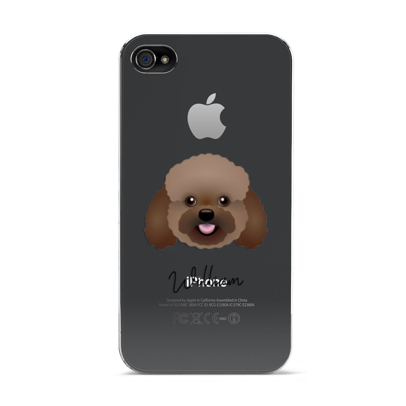 Bich poo Personalised Apple iPhone 4s Case