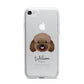 Bich poo Personalised iPhone 7 Bumper Case on Silver iPhone