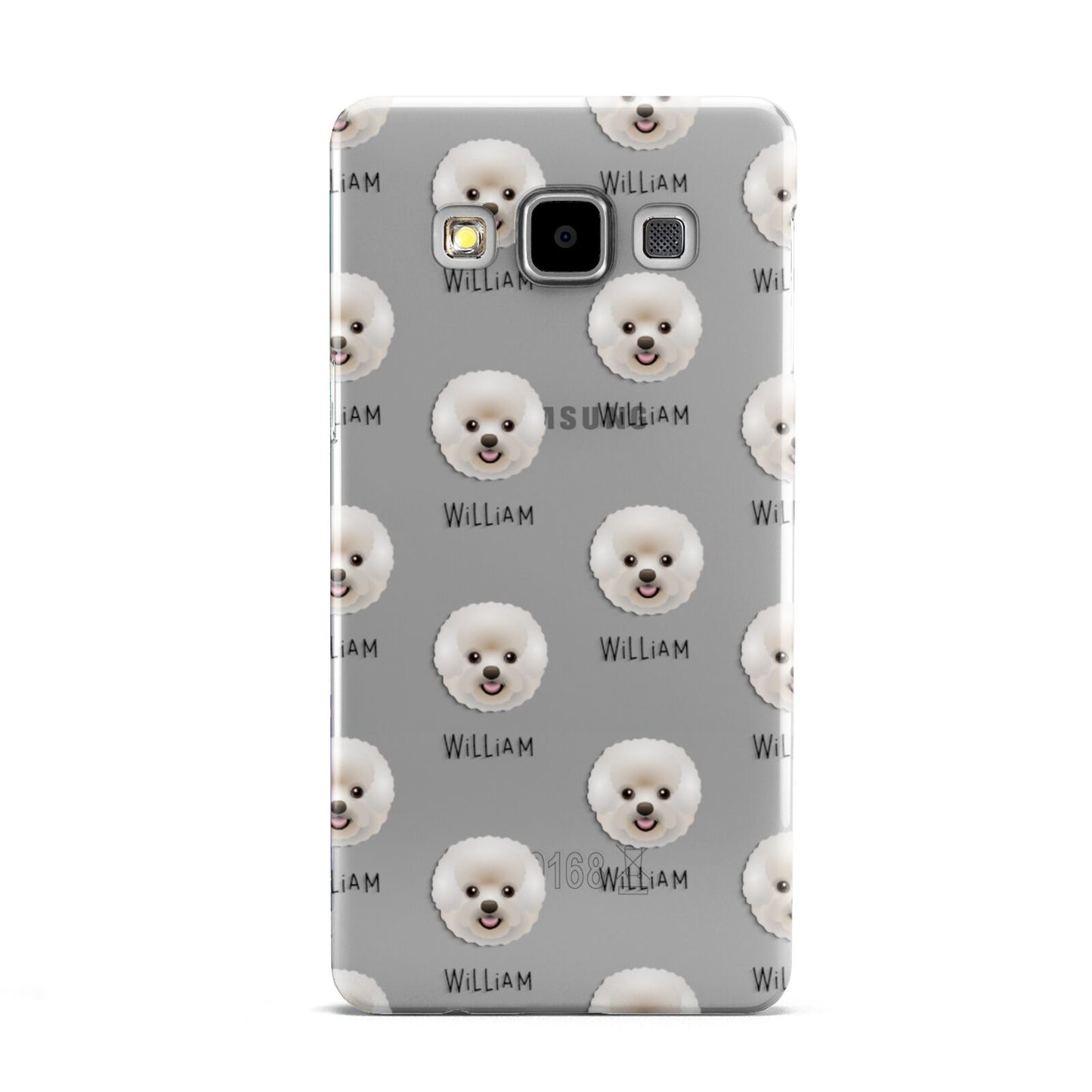 Bichon Frise Icon with Name Samsung Galaxy A5 Case