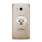 Bichon Frise Personalised Samsung Galaxy J7 2016 Case on gold phone