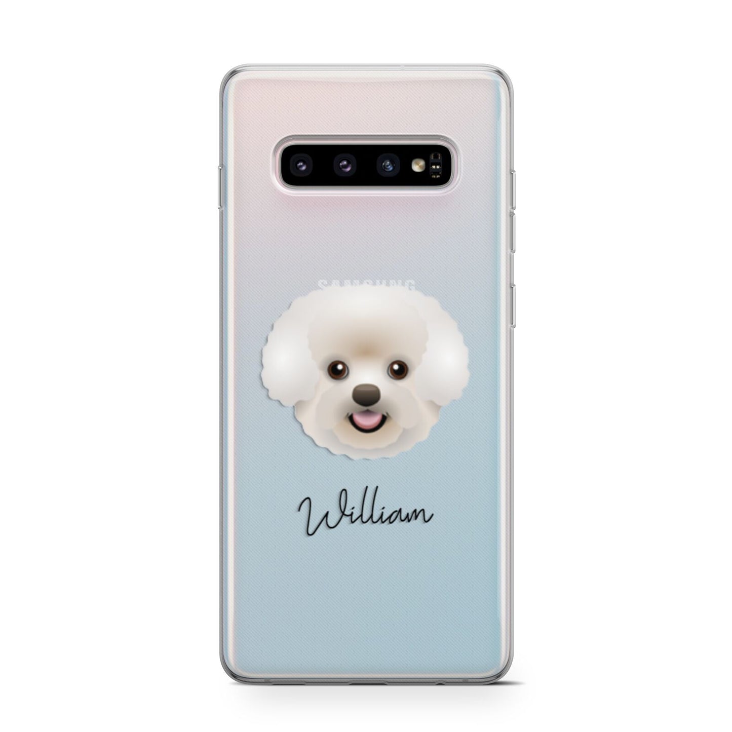 Bichon Frise Personalised Samsung Galaxy S10 Case