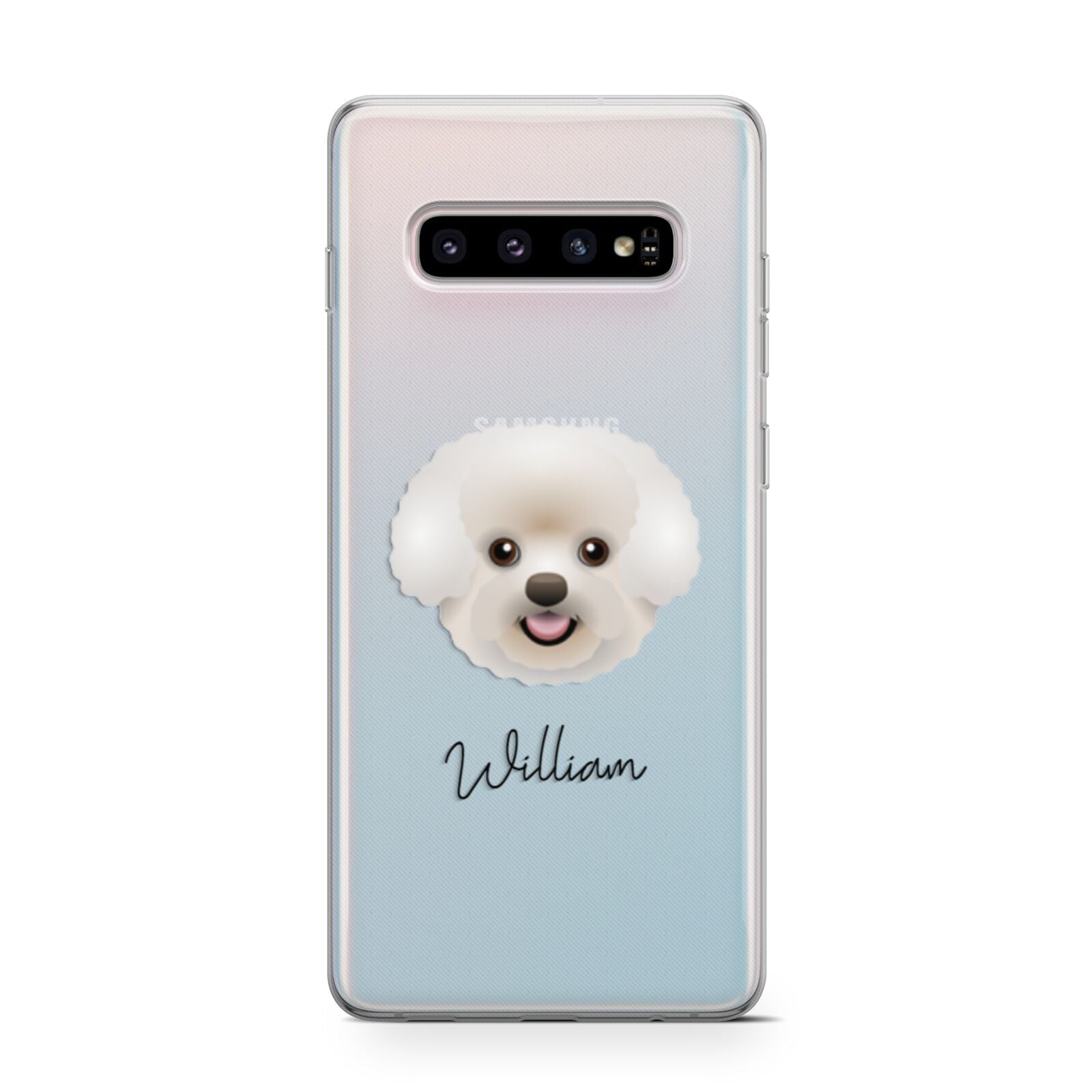 Bichon Frise Personalised Samsung Galaxy S10 Case