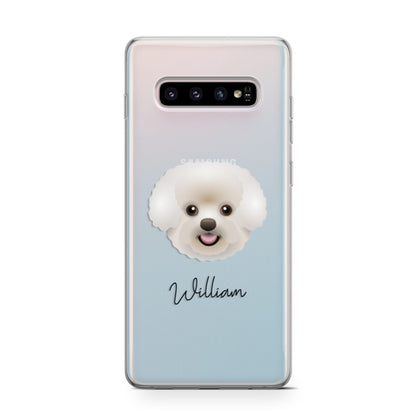 Bichon Frise Personalised Samsung Galaxy S10 Case