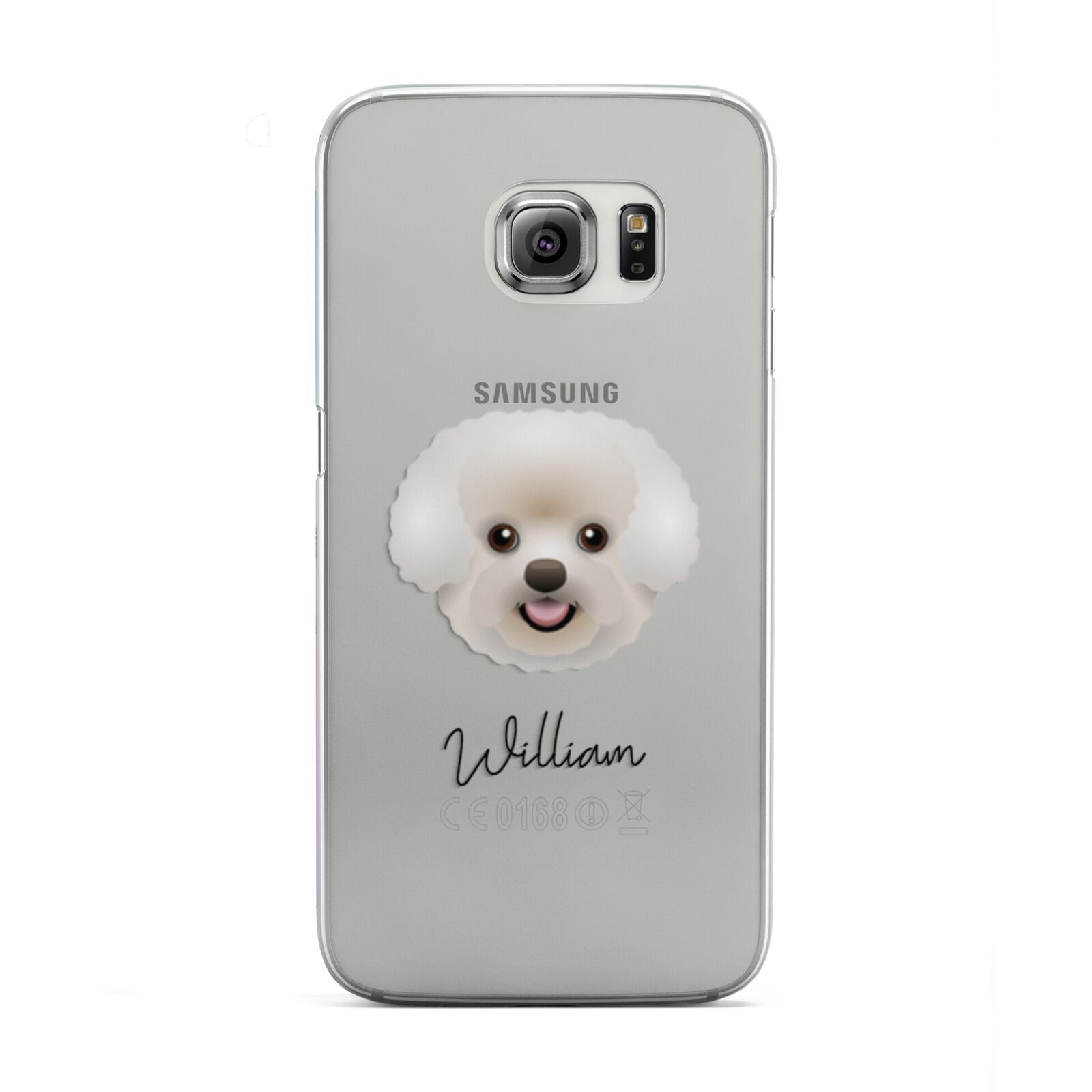 Bichon Frise Personalised Samsung Galaxy S6 Edge Case