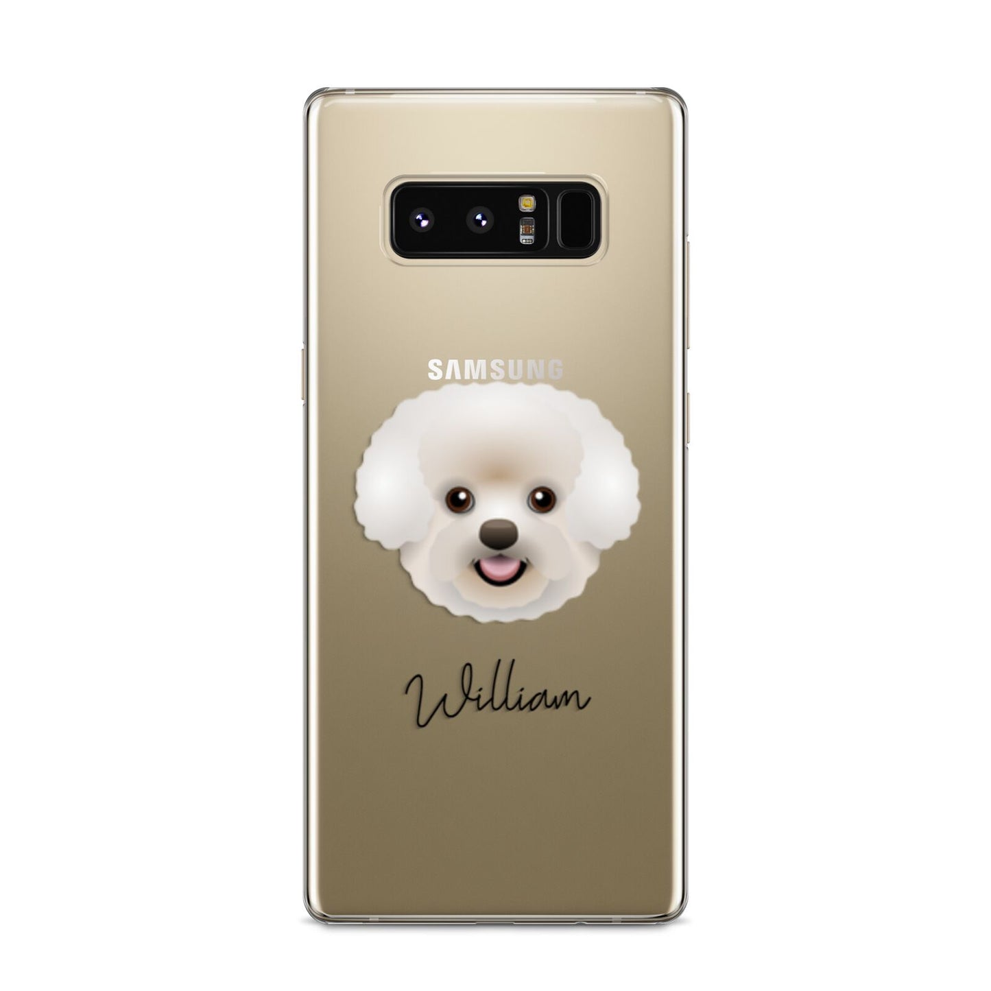 Bichon Frise Personalised Samsung Galaxy S8 Case