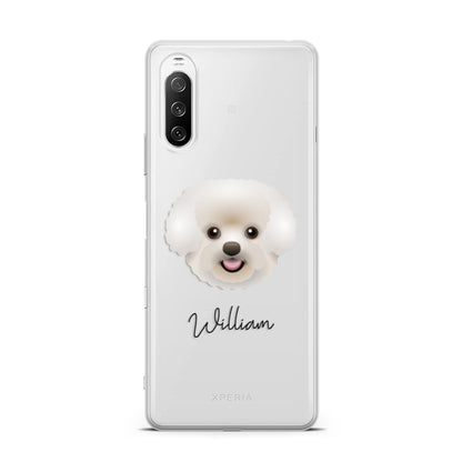 Bichon Frise Personalised Sony Xperia 10 III Case