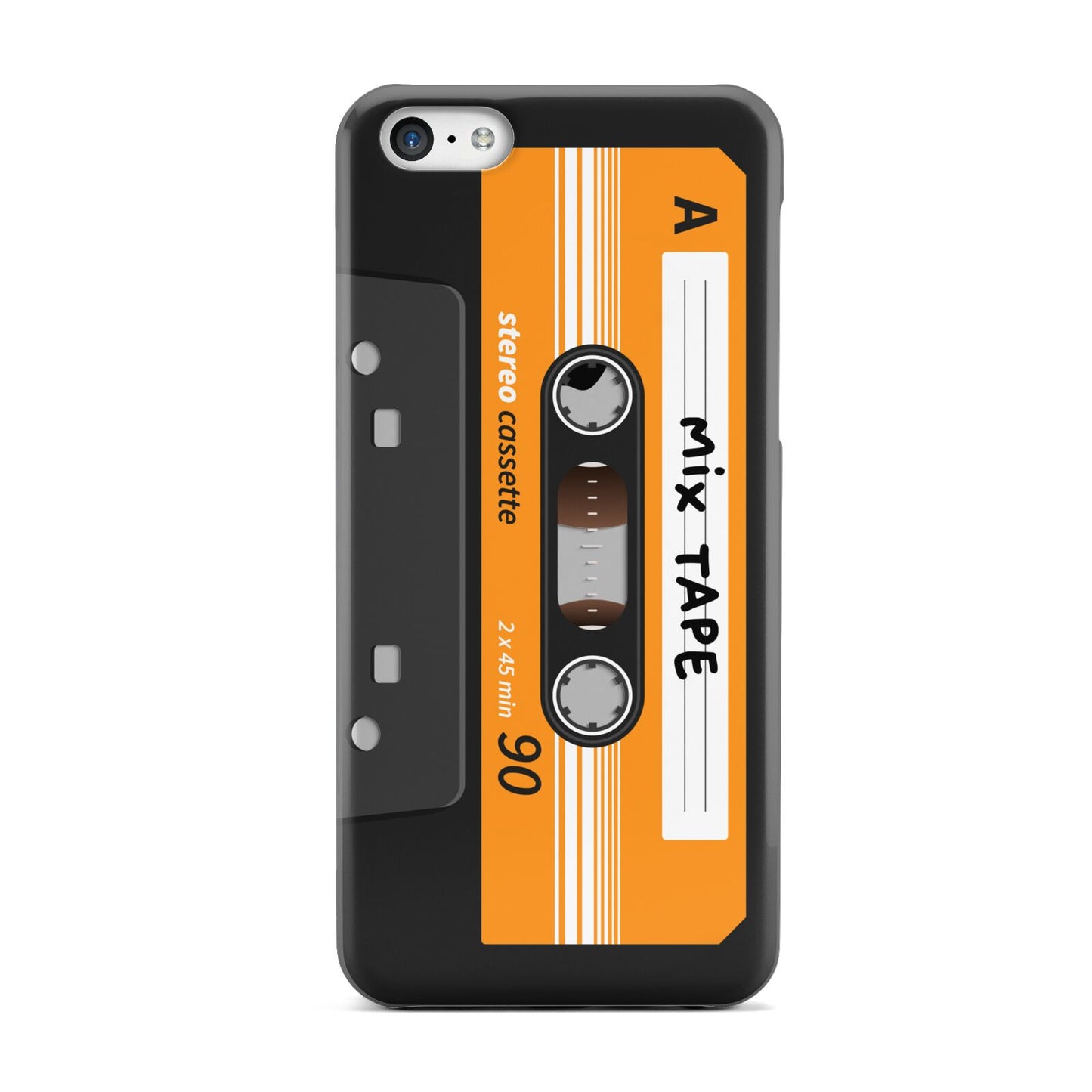 Black Casette Tape Apple iPhone 5c Case