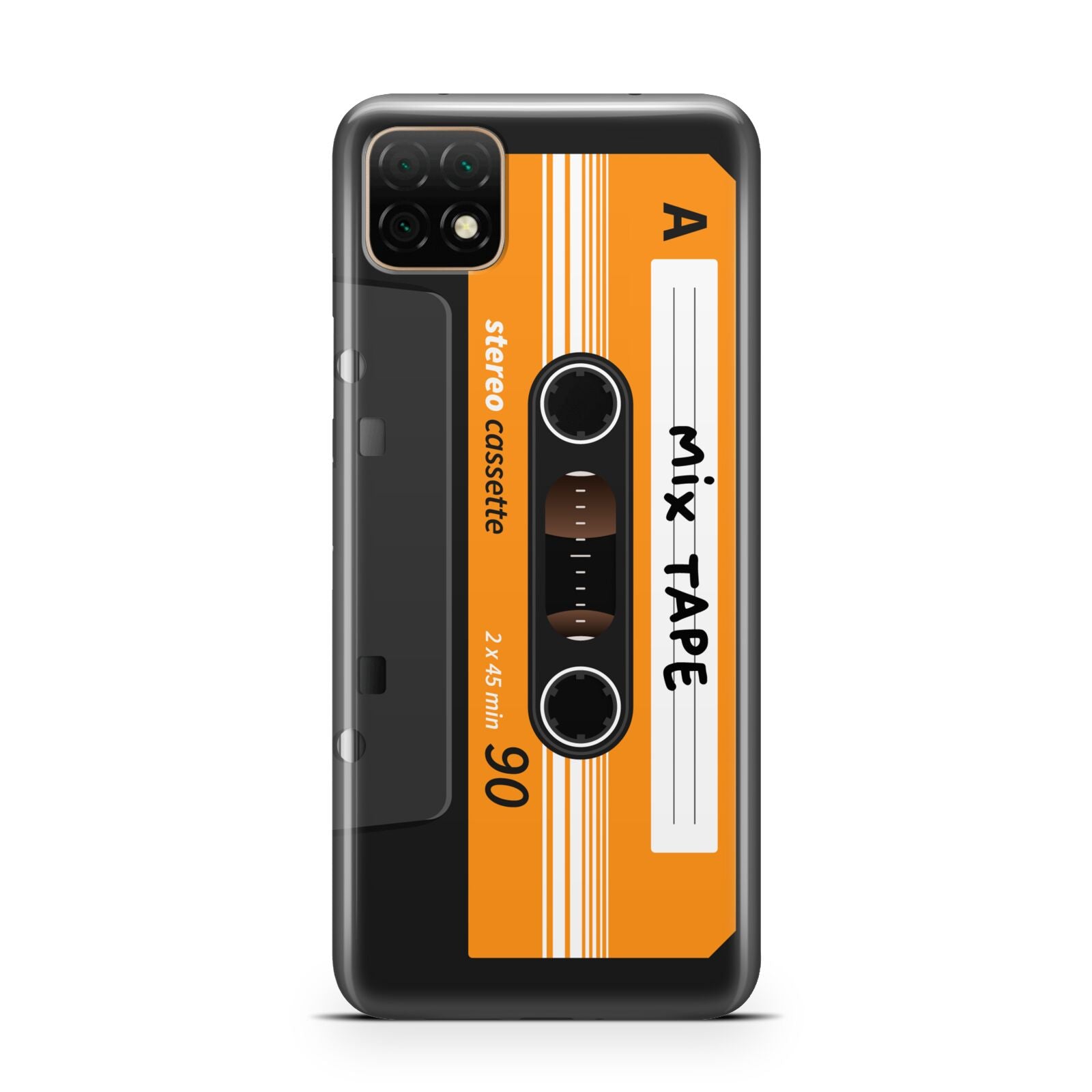 Black Casette Tape Huawei Enjoy 20 Phone Case