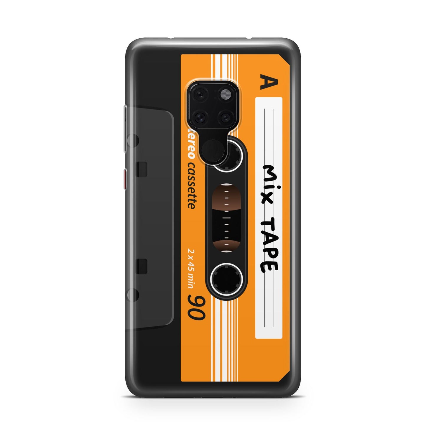 Black Casette Tape Huawei Mate 20 Phone Case