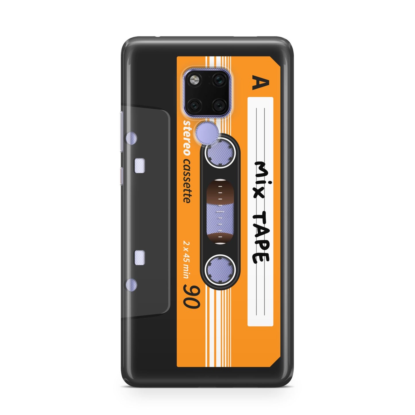 Black Casette Tape Huawei Mate 20X Phone Case