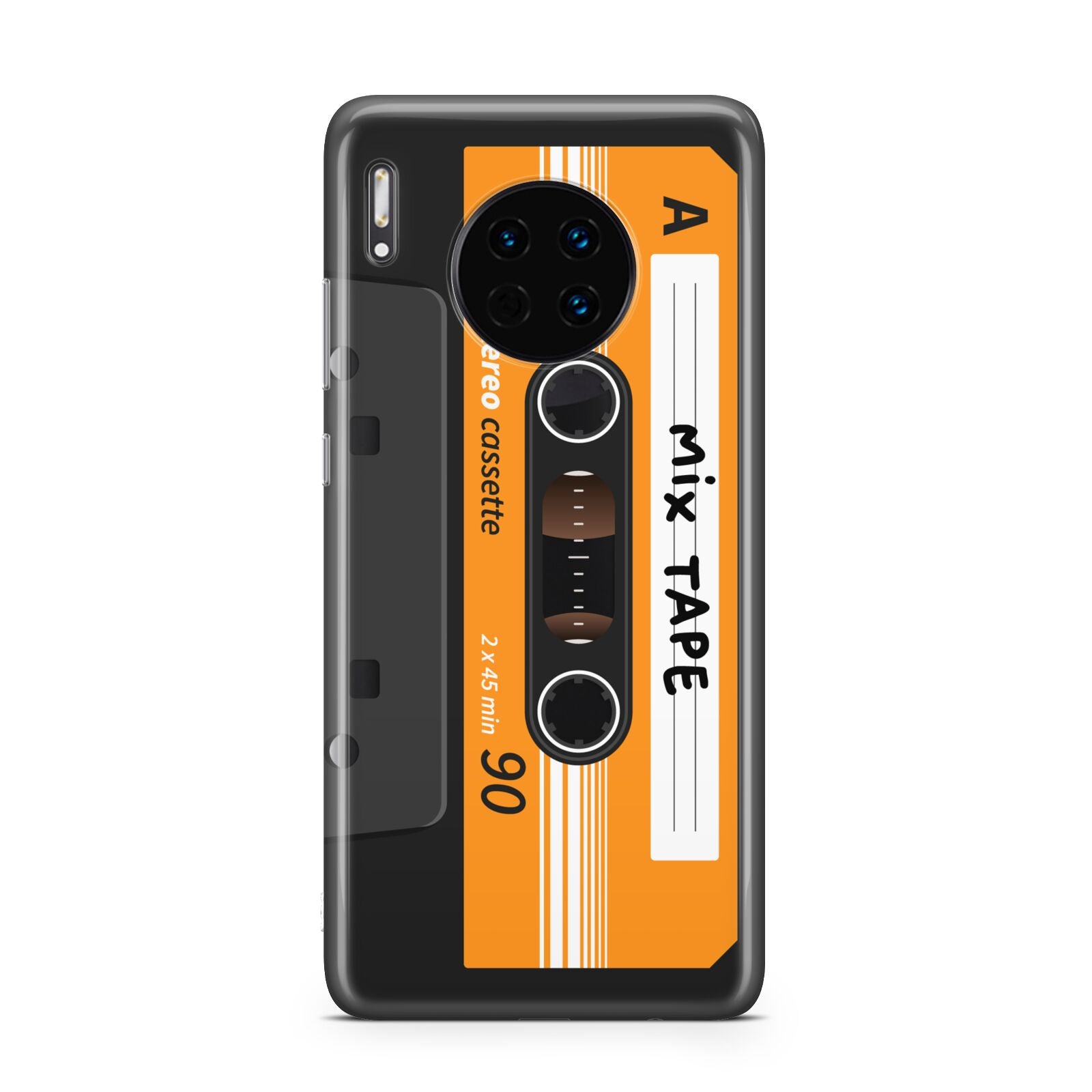 Black Casette Tape Huawei Mate 30